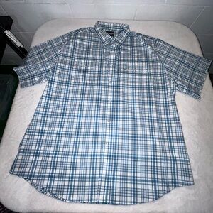New W/O Tags Wrangler Shortsleeved Button Down Shirt, XXL